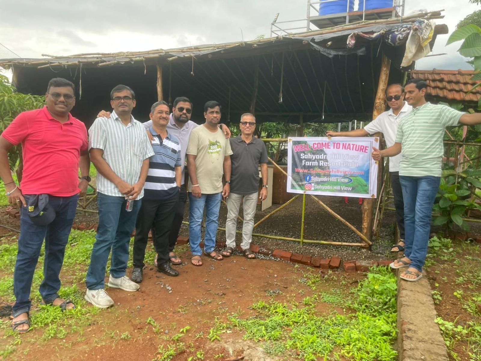 Sahaydri Hill View Agro Tourism - Farm Resort Ghātghar Exterior foto